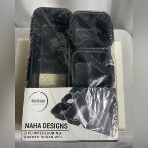 NAHA Designs Interlocking Desk Drawer, Locker, Kitchen Repositioning Bins New